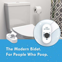 Butt Buddy Duo Bidet Toilet Attachment Fresh Water Sprayer The Modern Bidet Toilet For People Who Poop Image In My Bathroom IMB