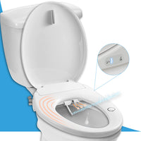 Butt Buddy Suite Smart Bidet Toilet Seat Attachment Fresh Water Sprayer Main Front Image In My Bathroom IMB