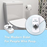 BUTT BUDDY - Bidet Toilet Attachment & Fresh Water Sprayer