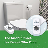 BUTT BUDDY Duo - Rear & Front Water Sprayer Bidet Toilet Attachment