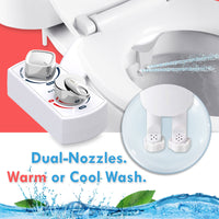 BUTT BUDDY Spa - Cool & Warm Water Sprayer Bidet Toilet Attachment